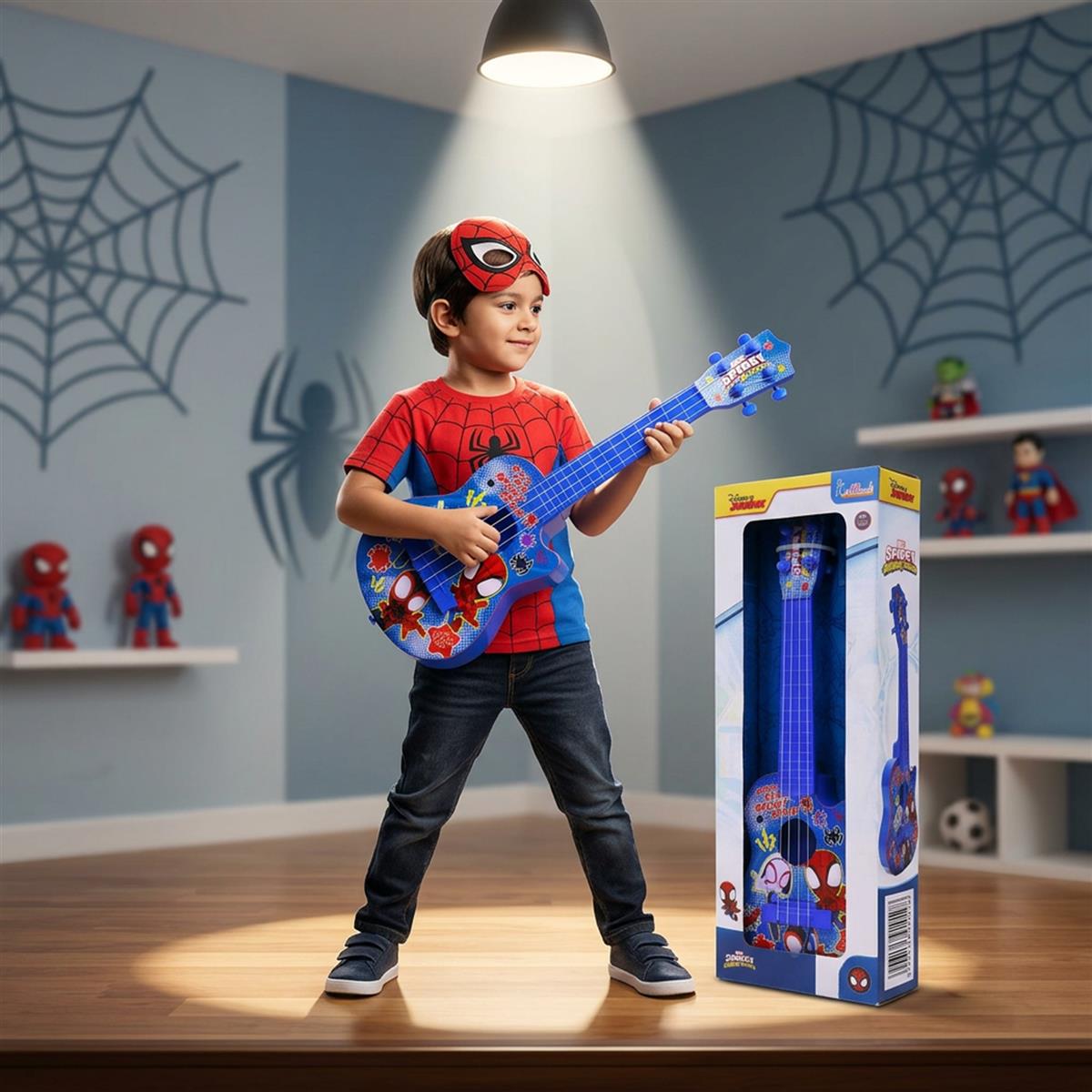 Guitar Small Spiderman
