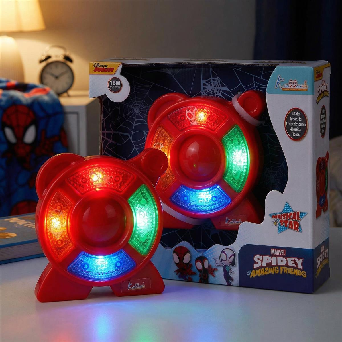 Music Set Star Spiderman