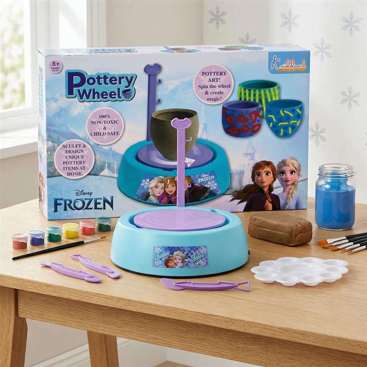 Pottery Wheel Set Frozen