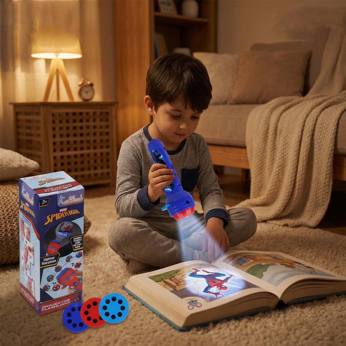 Projector Flash Light Spiderman
