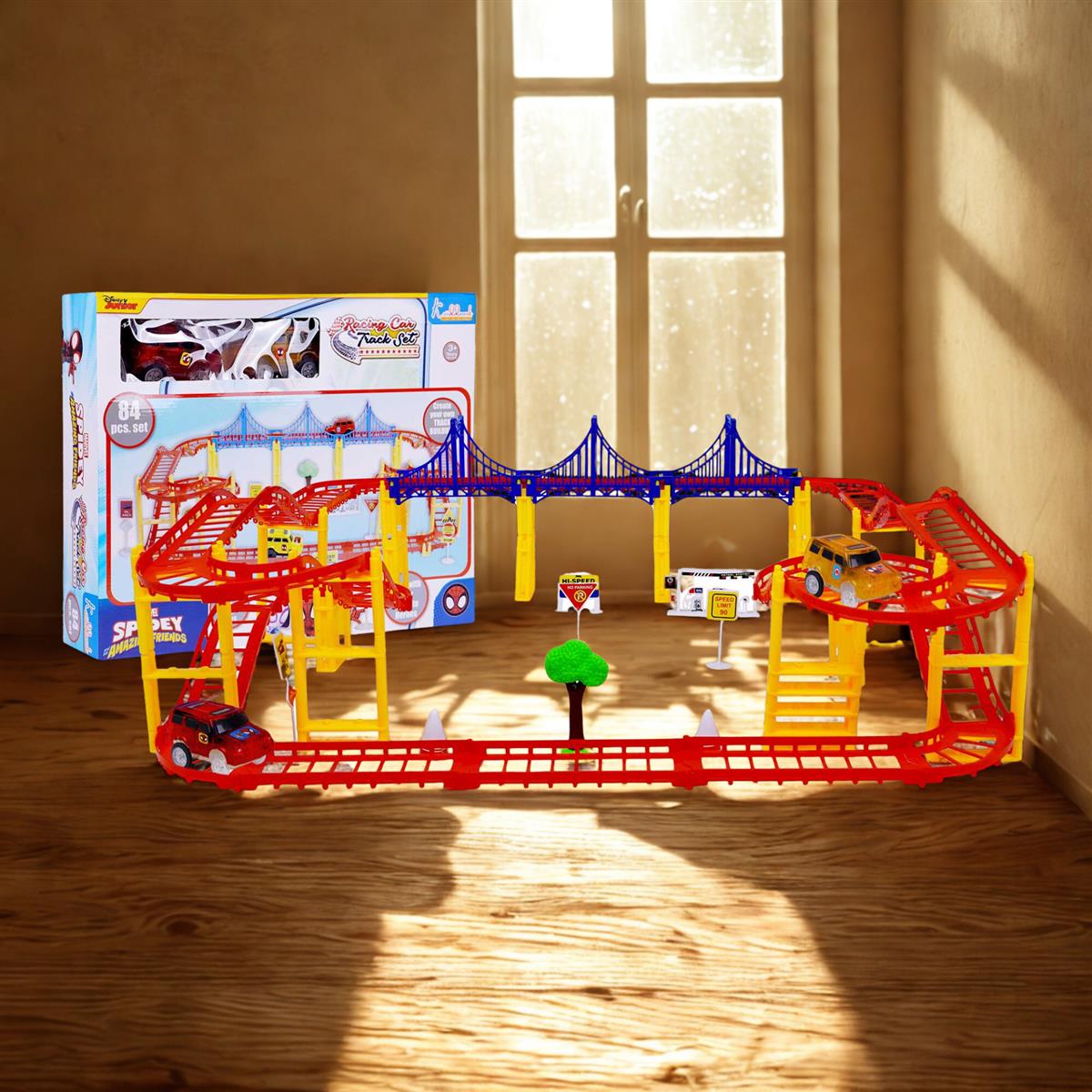Car Track Medium Spiderman