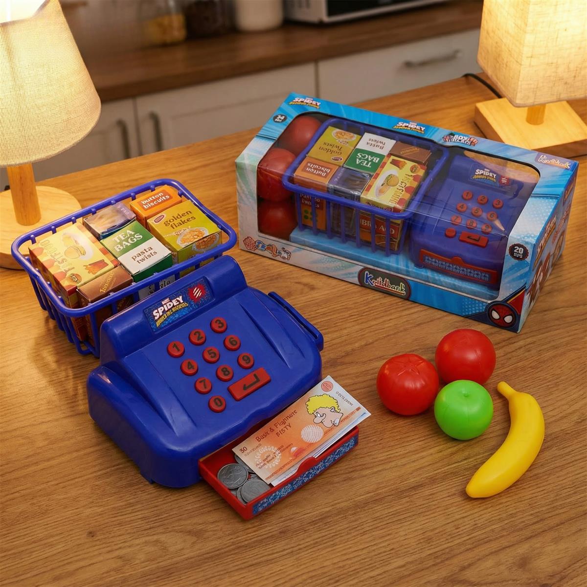 Cash Register Spiderman