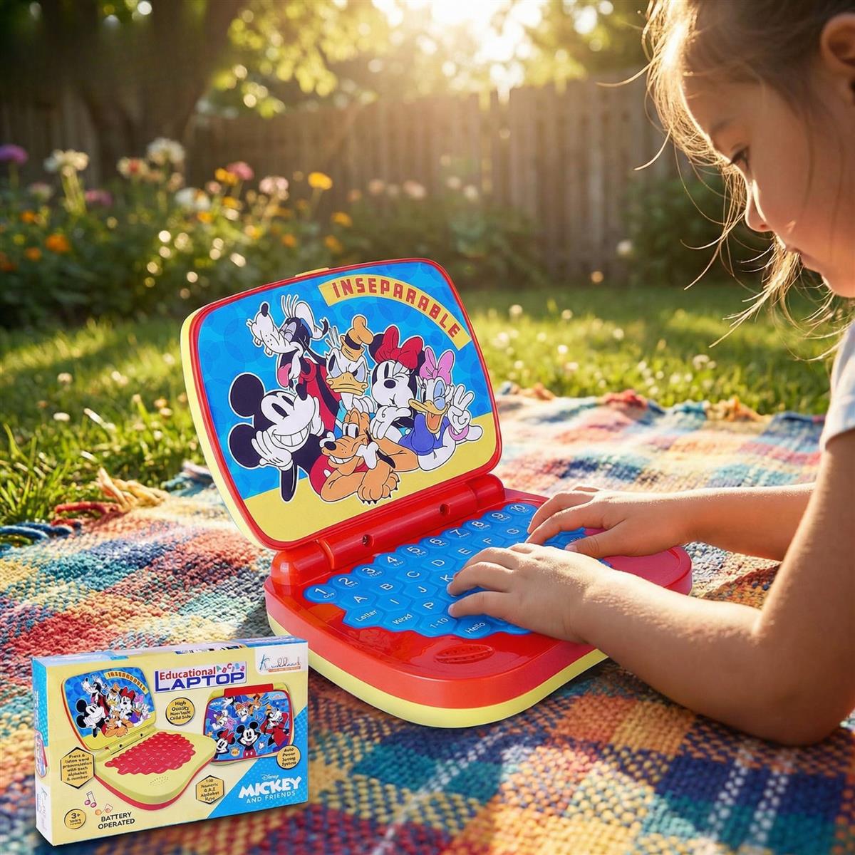 Educational Laptop Without screen Mickey