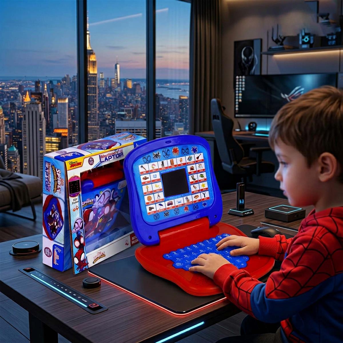Educational Laptop-2011 With Screen Spiderman