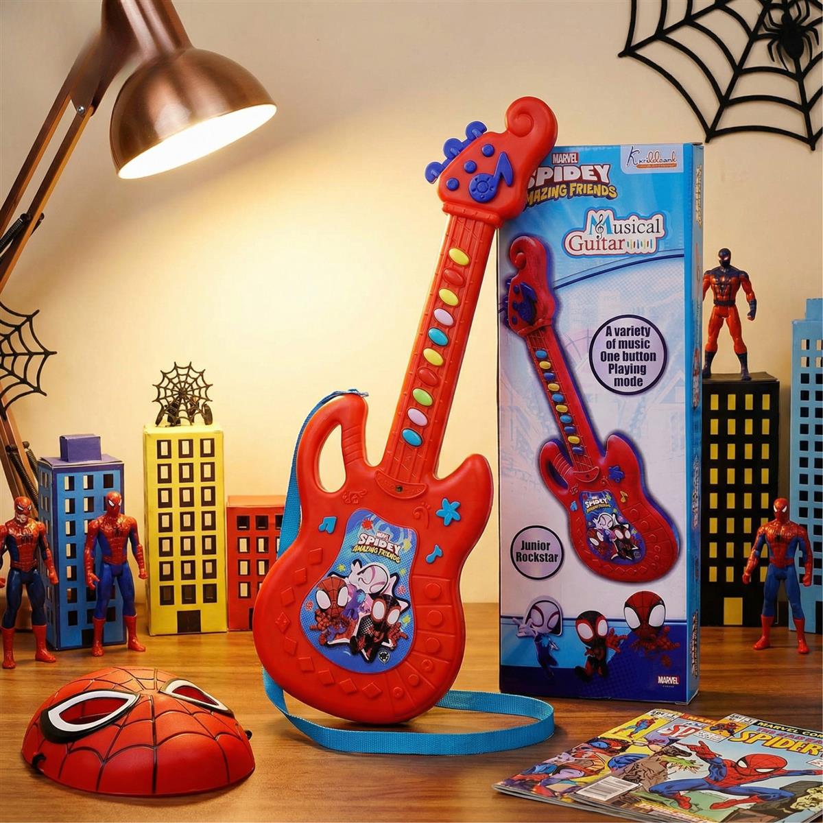 Musical Guitar Spiderman