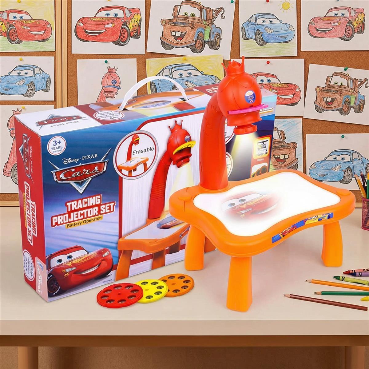 Tracing Projector Set Cars