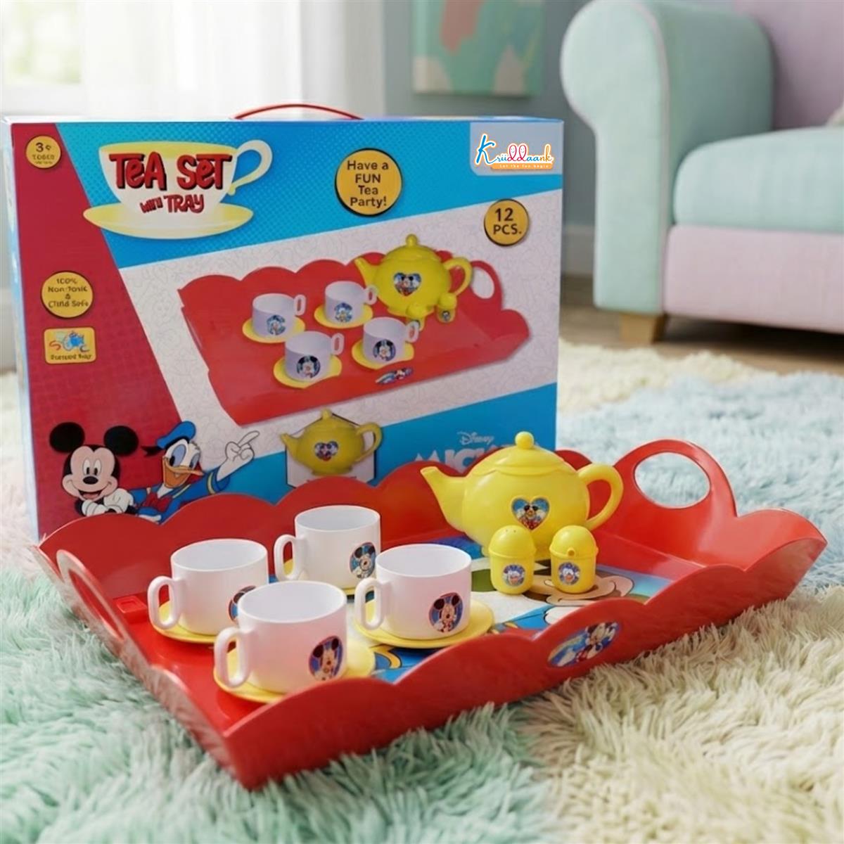Tea Set with Tray Mickey