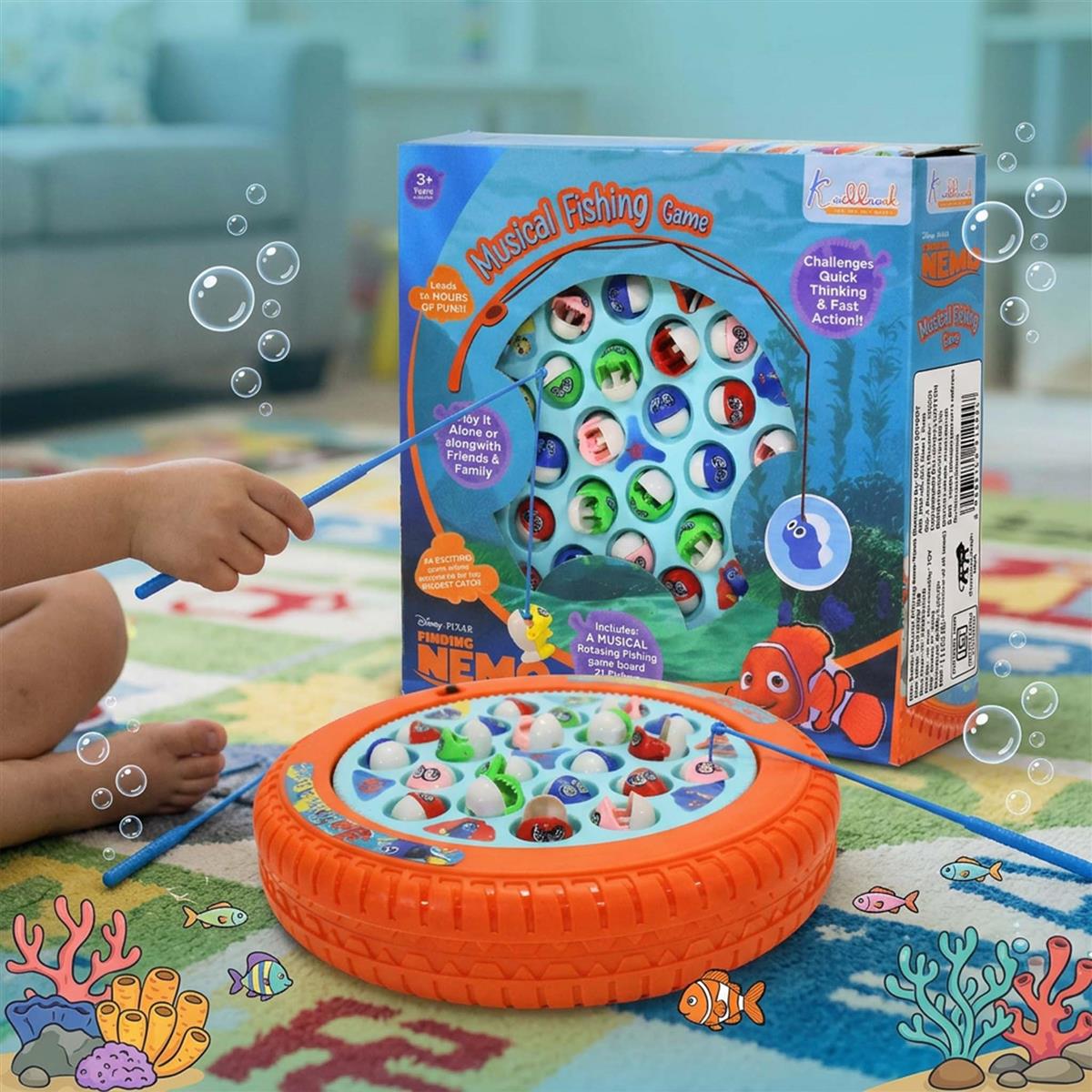 Musical Fishing Game Nemo
