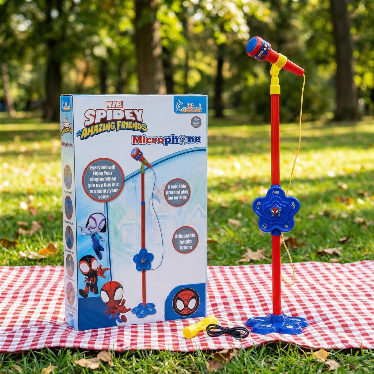 Microphone Spiderman