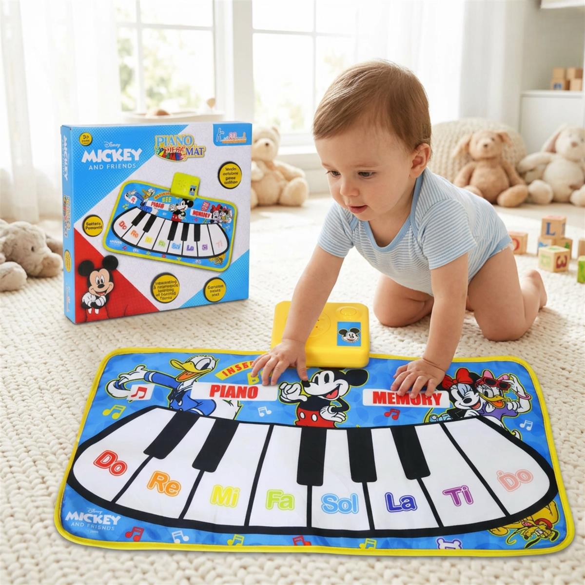 Piano Music Mat Mickey
