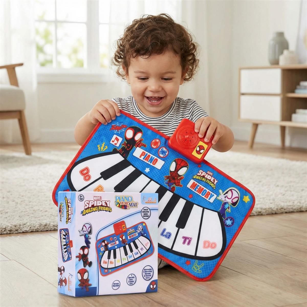 Piano Music Mat Spiderman