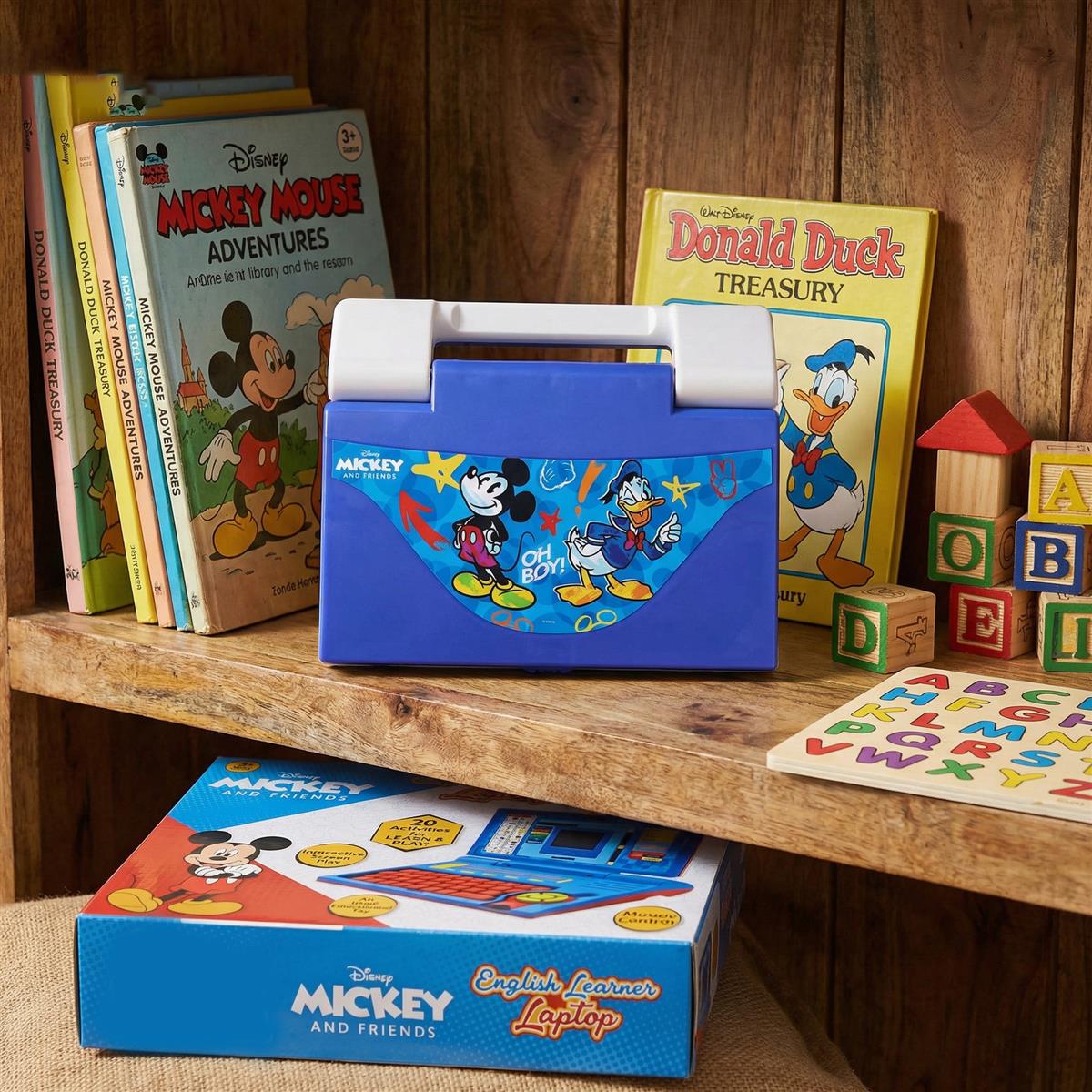 English Learning Laptop Mickey