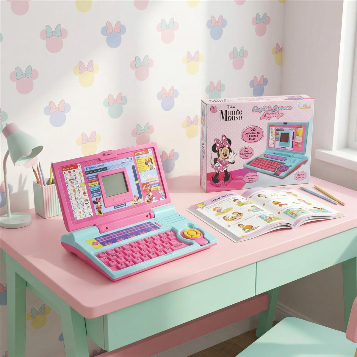 English Learning Laptop Minnie