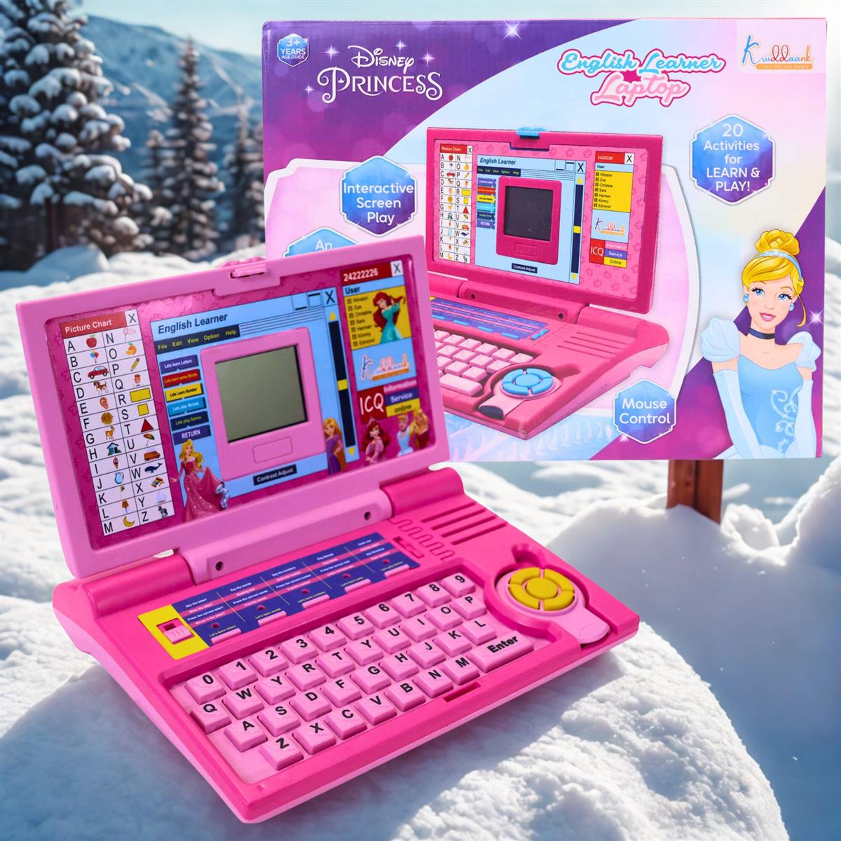 English Learning Laptop Princess