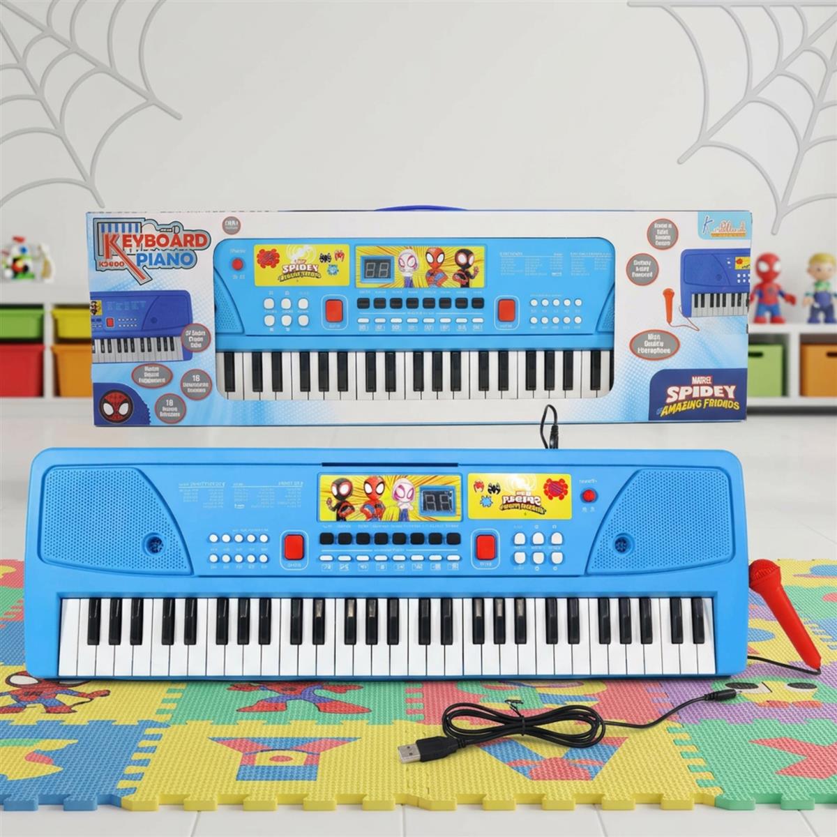 Keyboard Piano 600 Spiderman