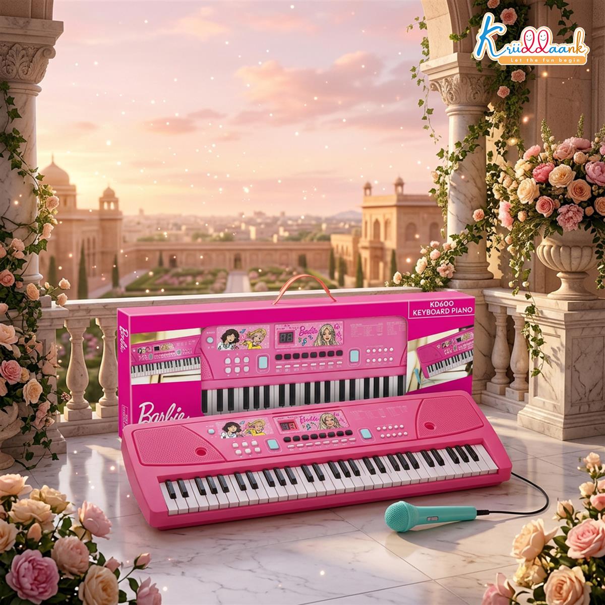 Keyboard Piano 600 Barbie