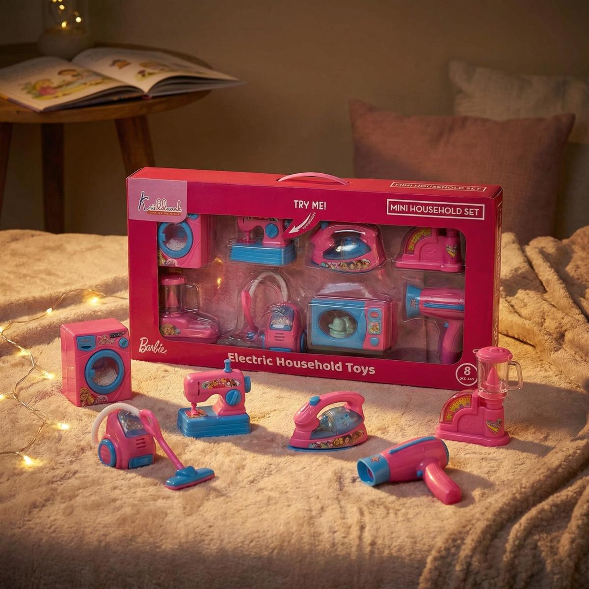 Household Set 8 Pc Barbie