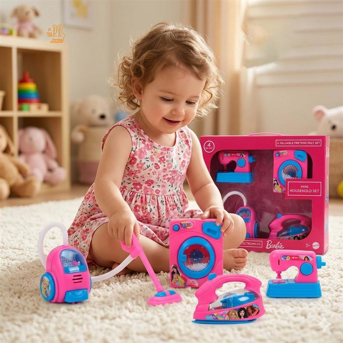 Household Set 4 pc Barbie