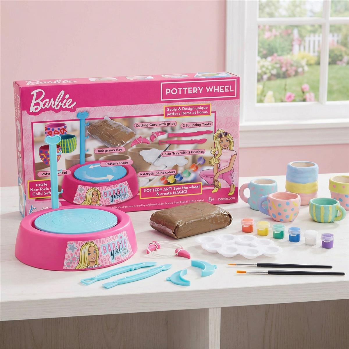 Pottery Wheel Barbie