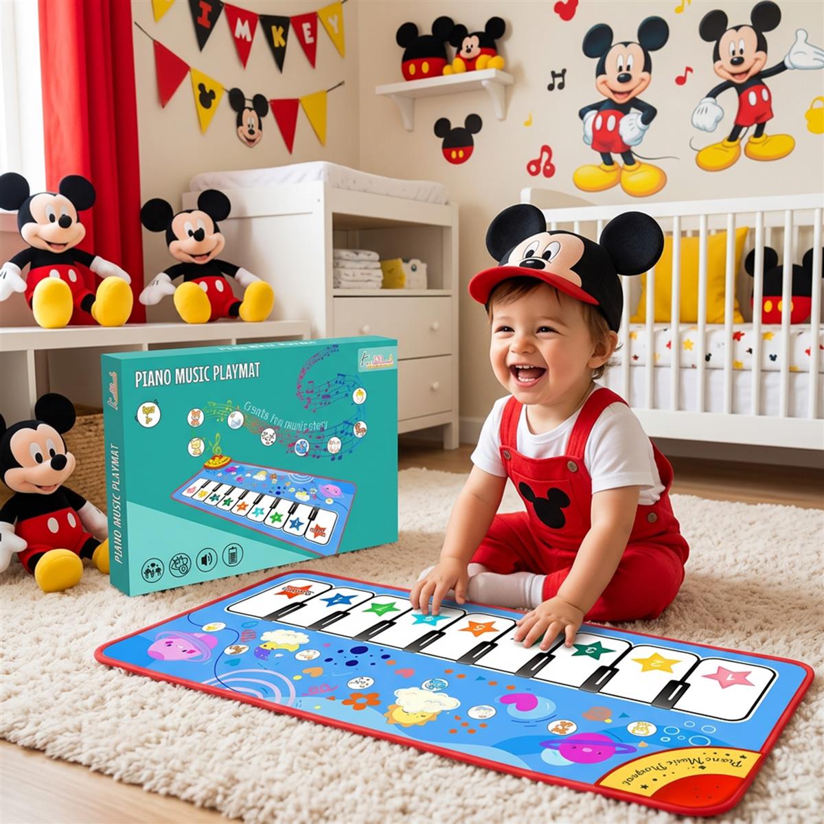 Piano Music Playmat Generic