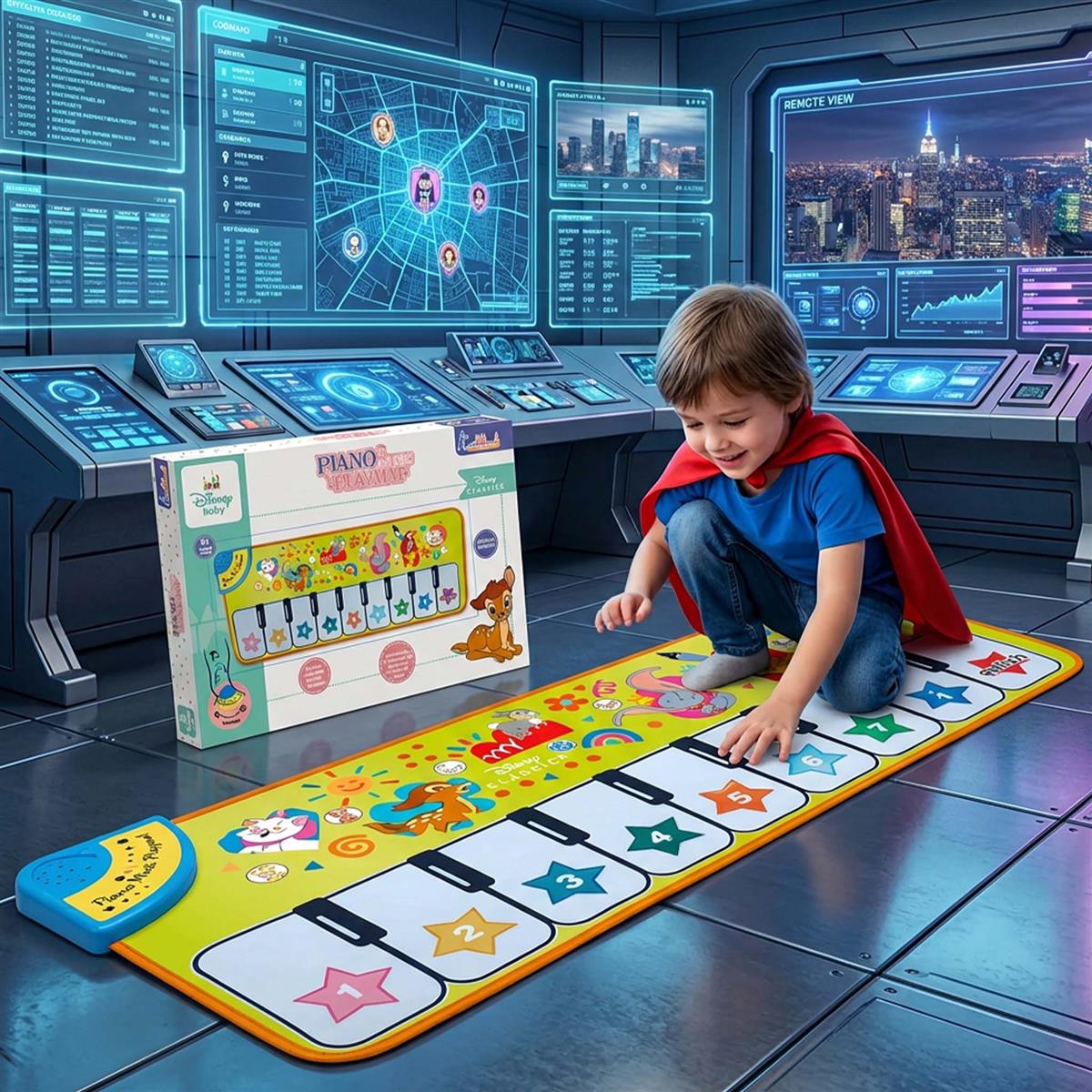 Piano Music Playmat Classic
