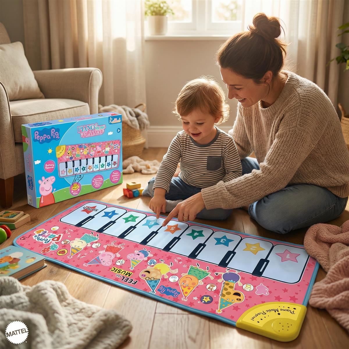 Piano Music Playmat Peppa