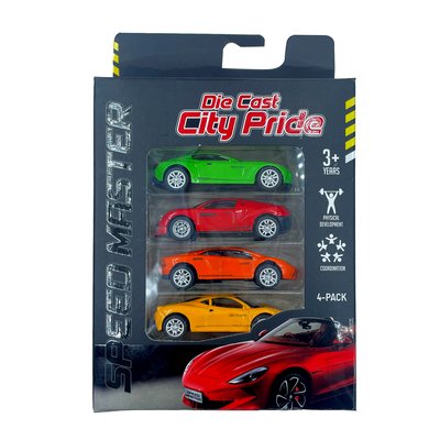 CITY PRIDE CAR 4Pcs