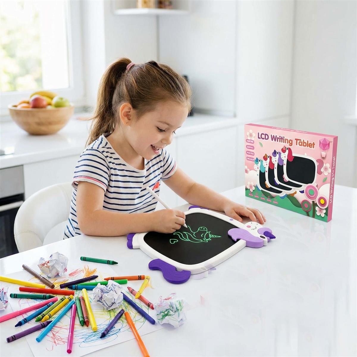 LCD Writing Magic Tablet  -Unicorn