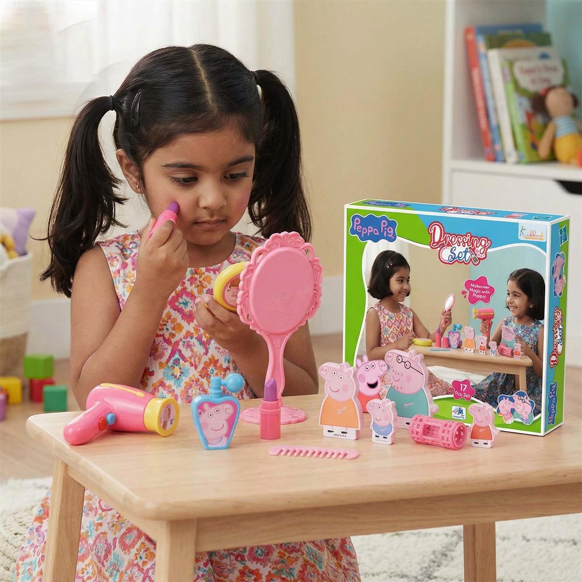Kriiddaank Peppa Dressing Table Set