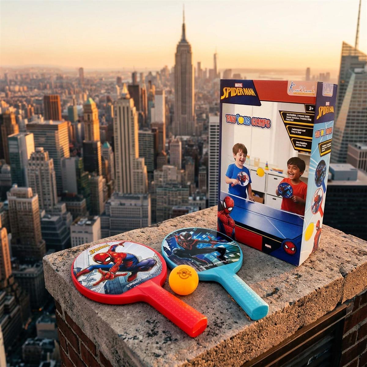 Kriiddaank Spiderman Tiny Pong Champs Box